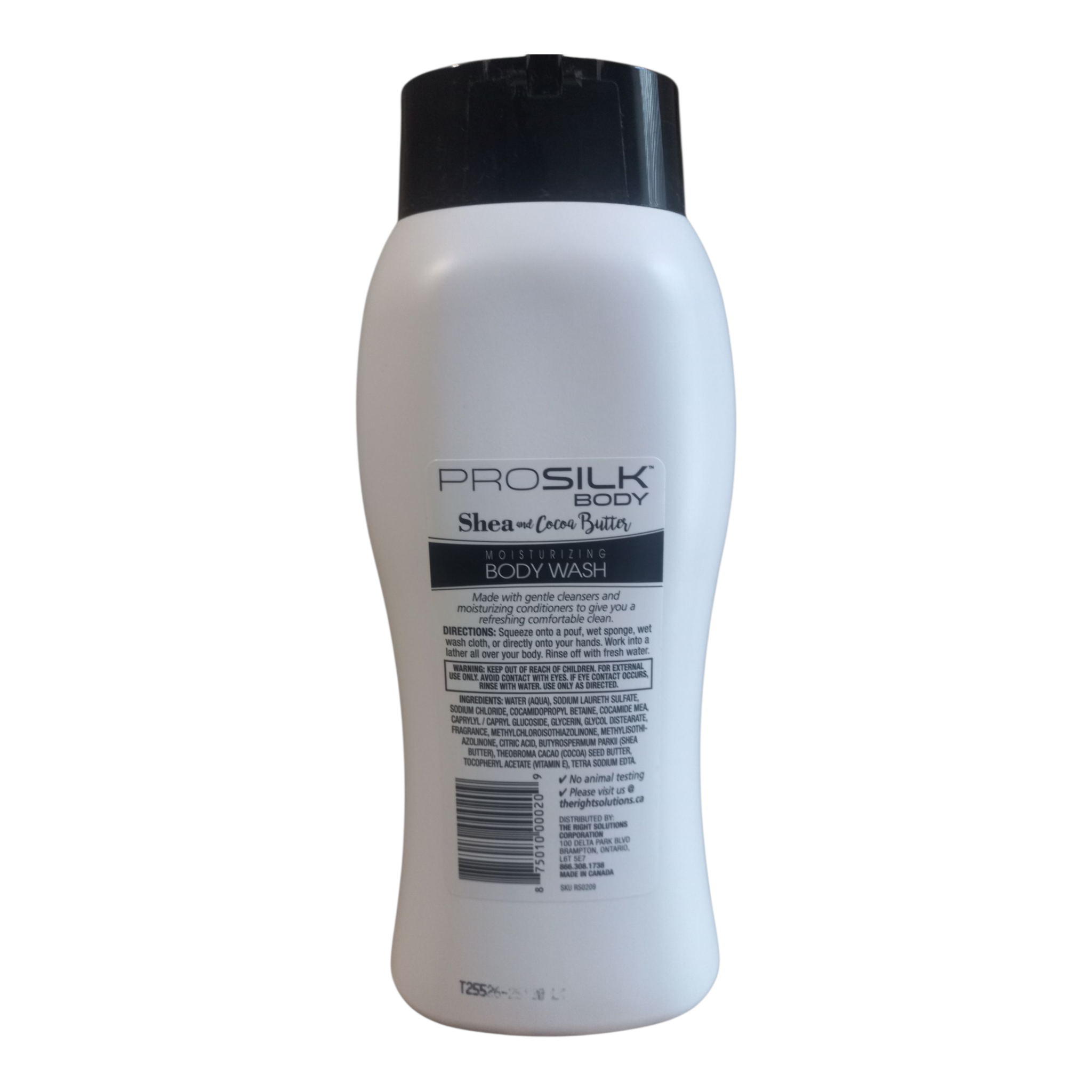 Shea + Cocoa Butter Moisturizing Body Wash with Vitamin E ( 24 FL OZ )_ Hydrating & Nourishing Cleanser for Dry & Sensitive Skin| Paraben-Free, Sulfate-Free | For Women & Men
